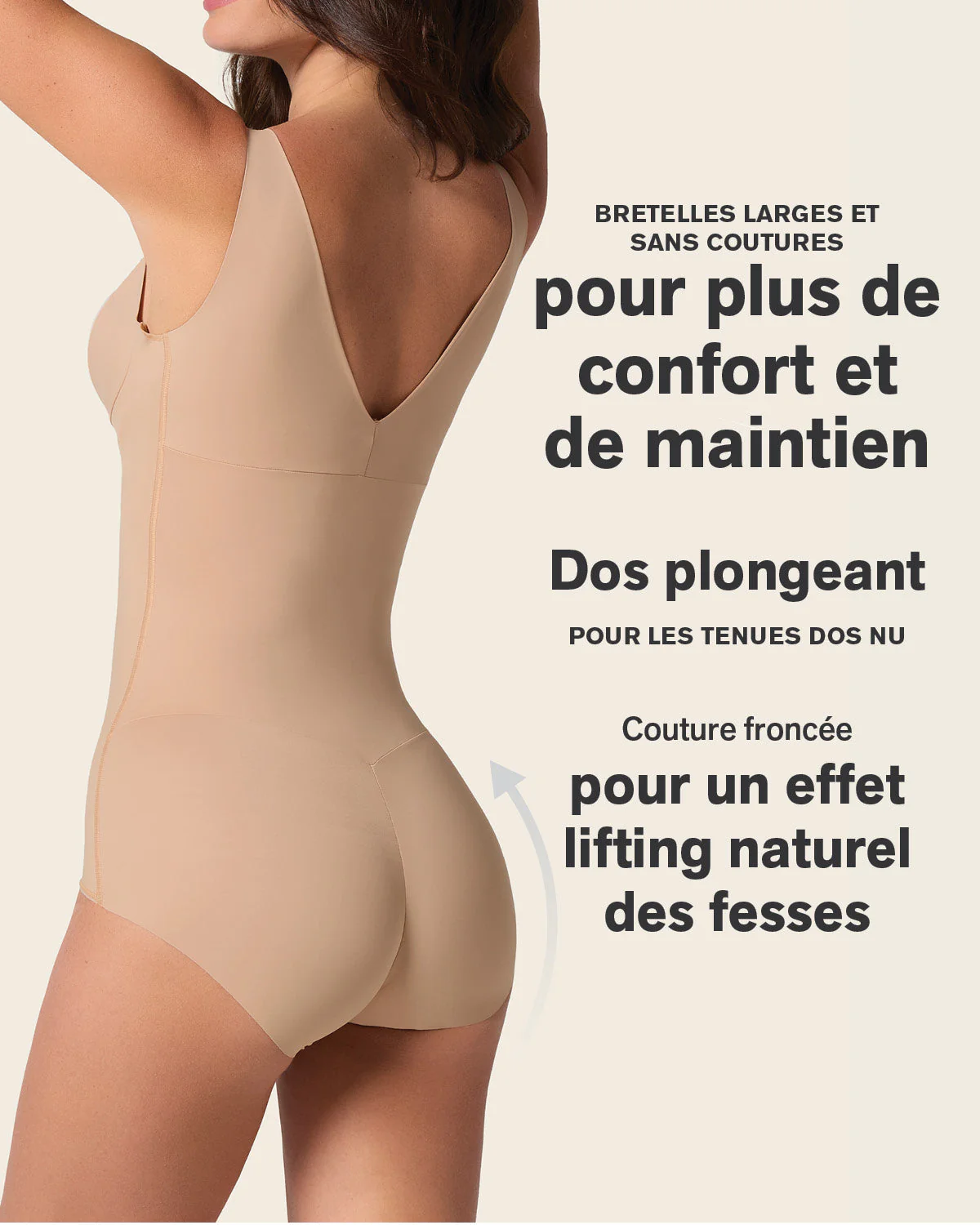 Plunge Back Classic Ultra Sculpting Body Shaper - Image 7
