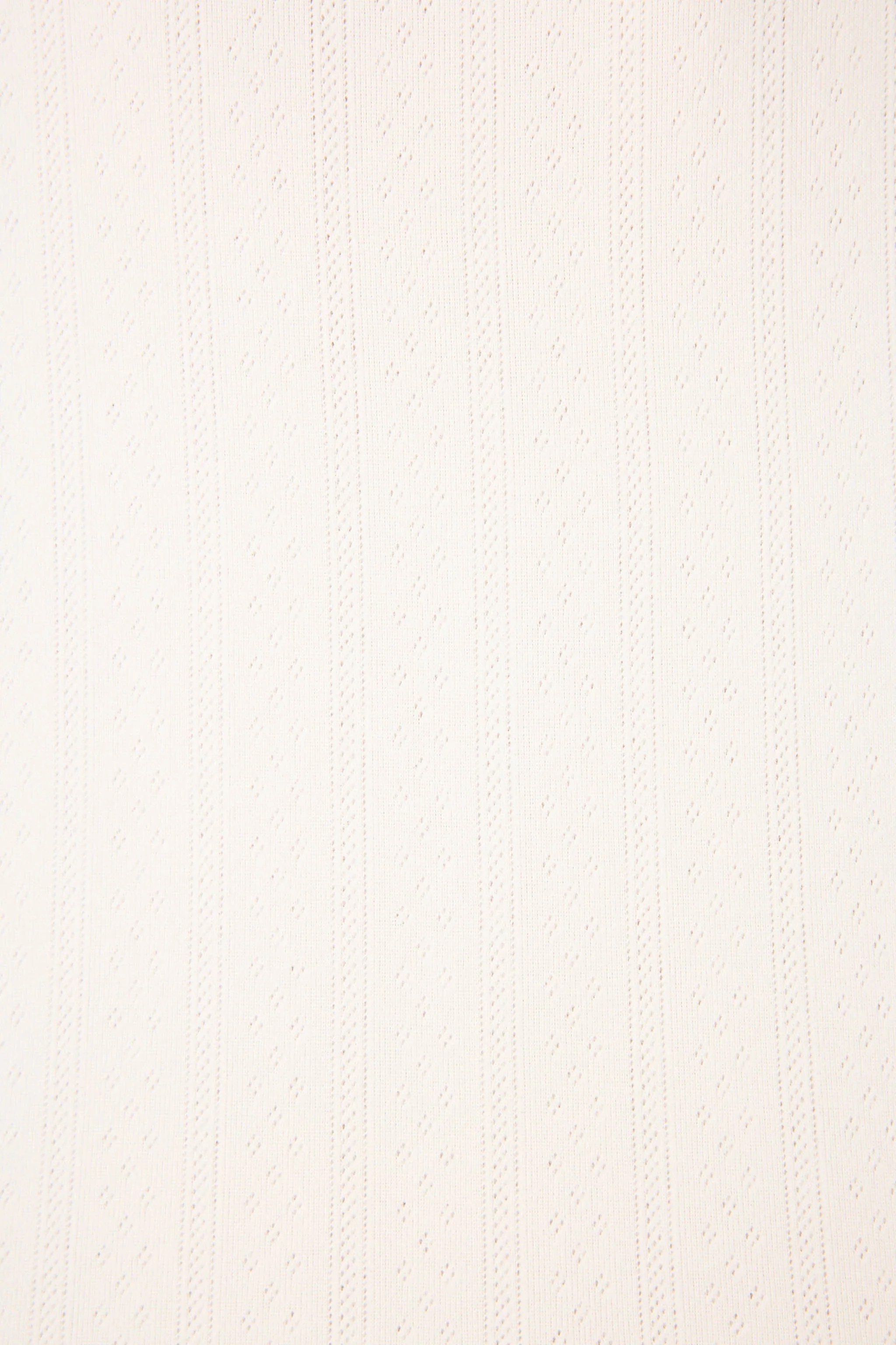 Pointelle Essentials Ivory Tank Top - Image 5