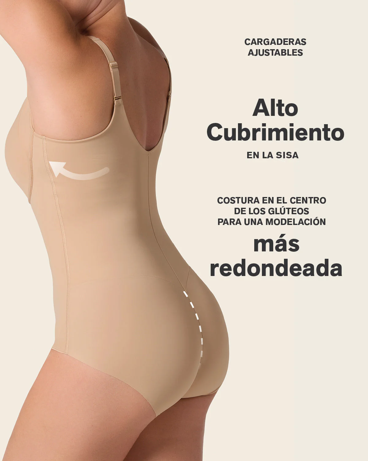 Scoop Back Wireless Classic Sculpting Bodysuit - Image 11