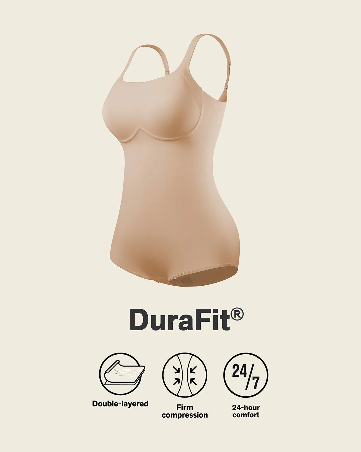 Scoop Back Wireless Classic Sculpting Bodysuit - Image 15