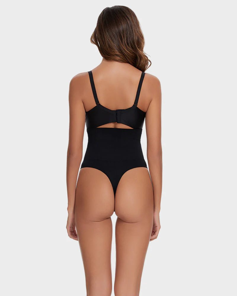 Seamless High-Waisted Shaper Thong Panty - Image 11
