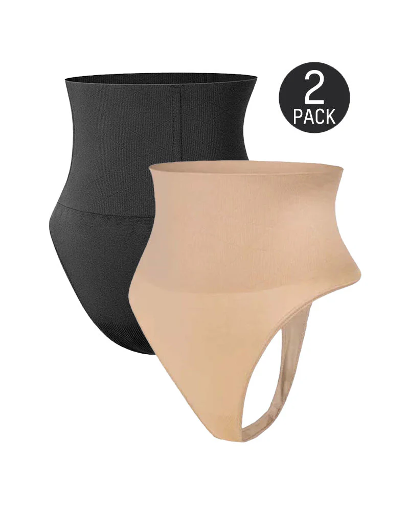 Seamless High-Waisted Shaper Thong Panty - Image 15