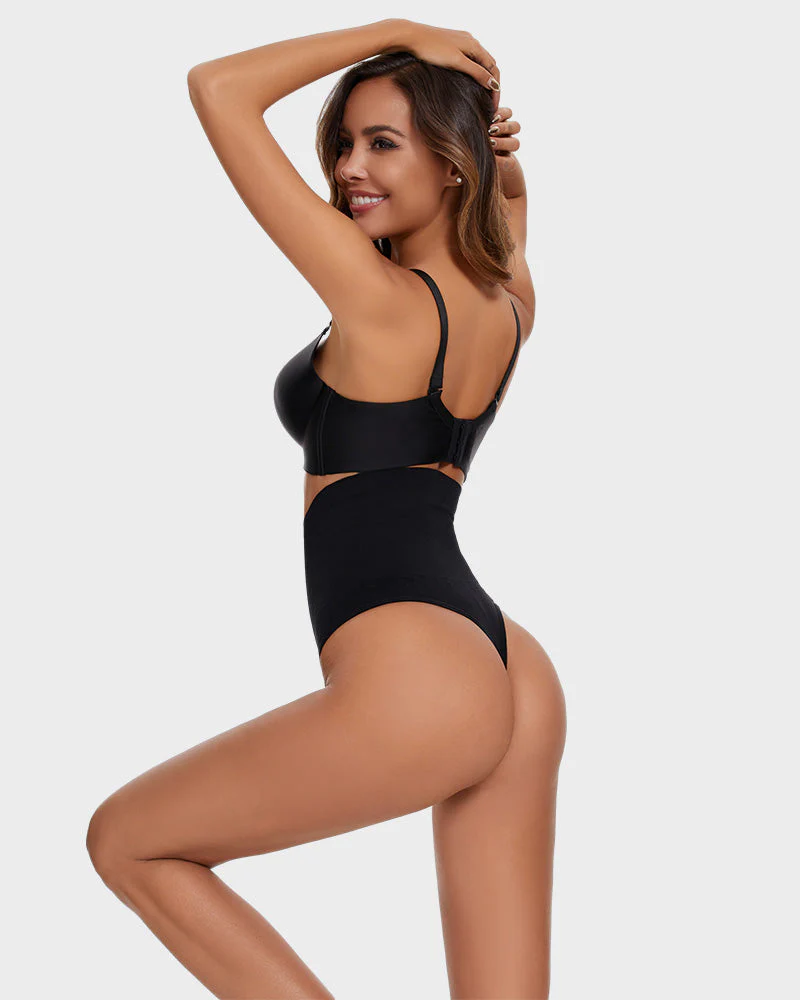 Seamless High-Waisted Shaper Thong Panty - Image 8