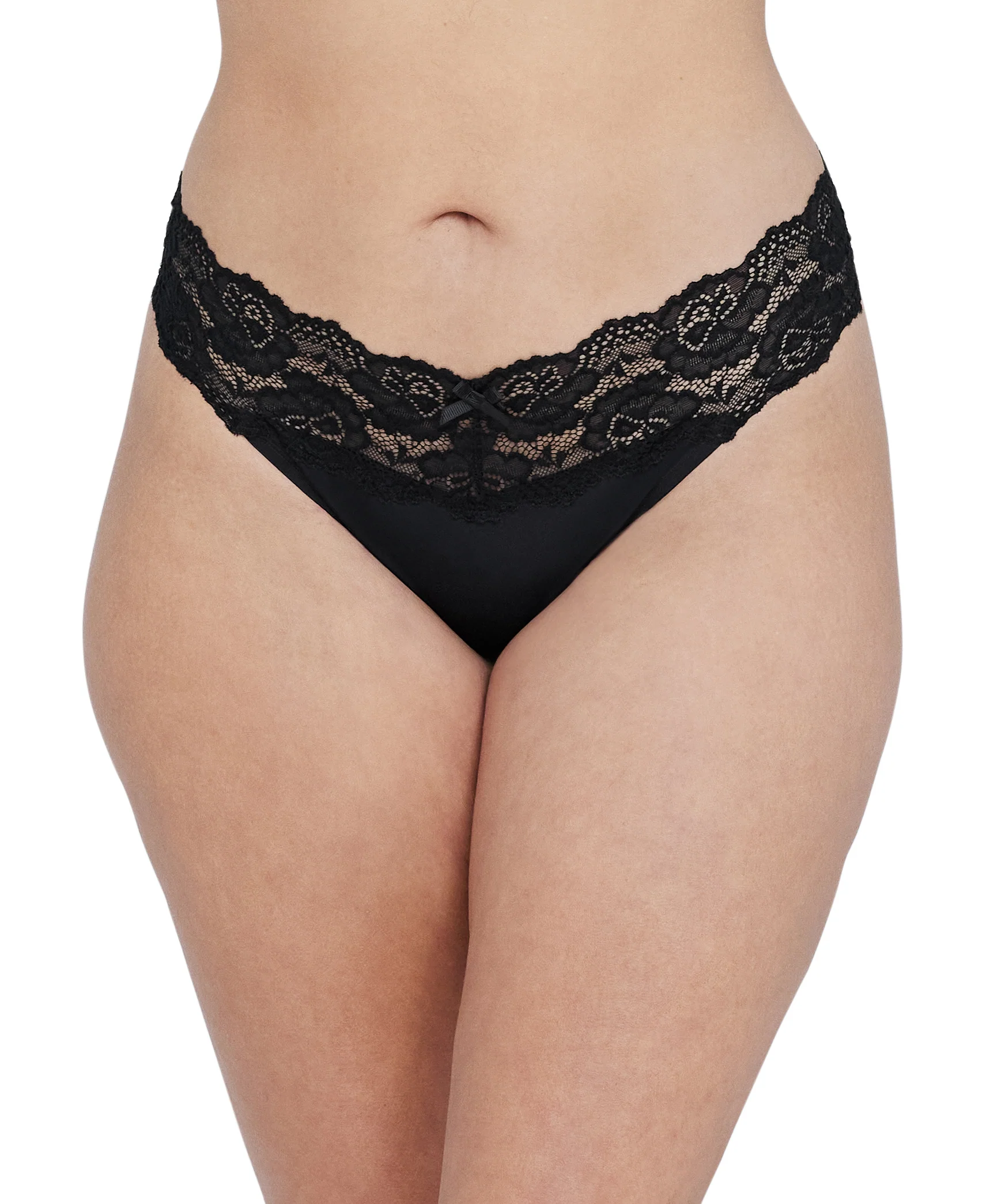 Goddess Lace Trim Thong