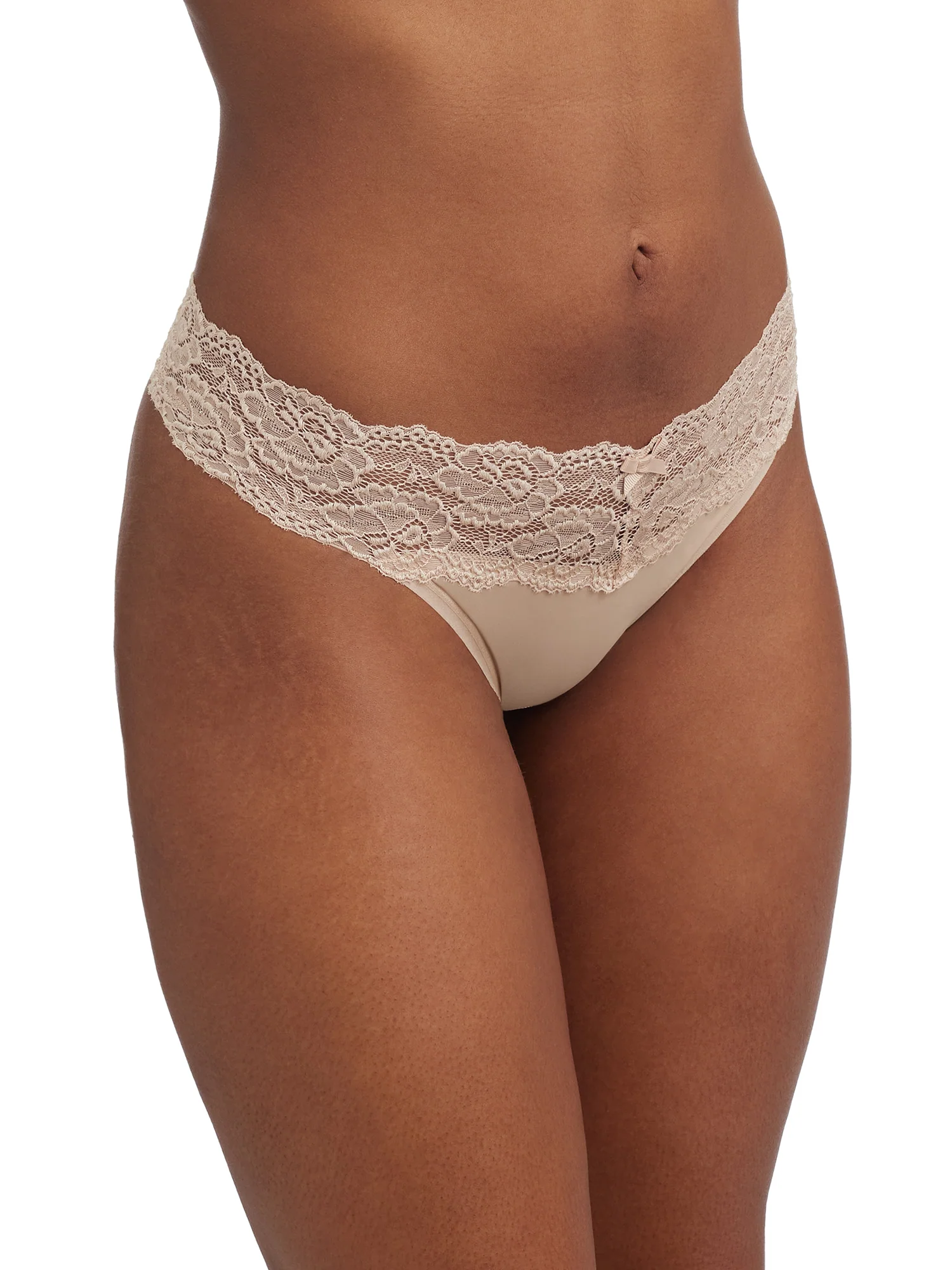 Goddess Lace Trim Thong - Image 2