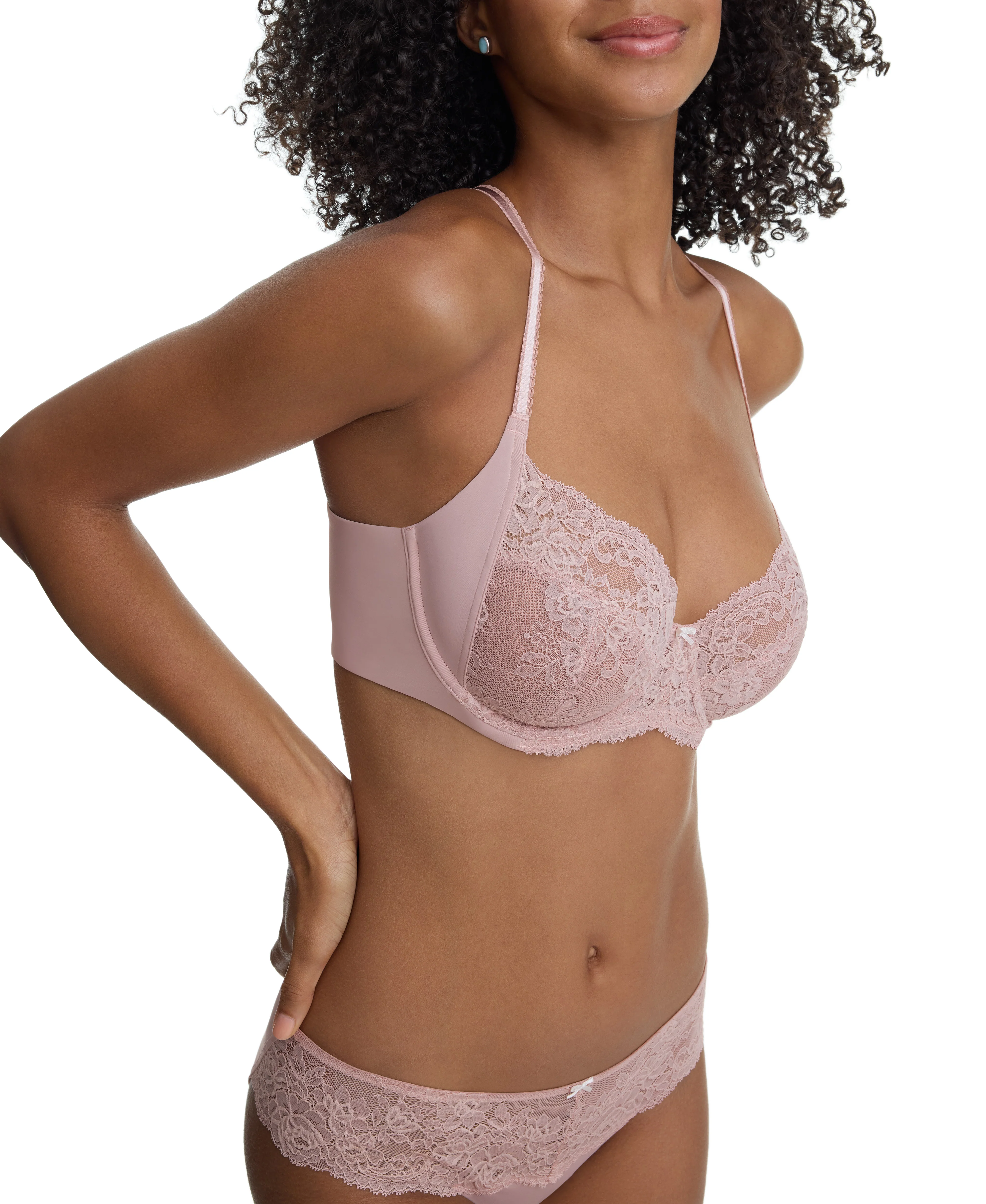 Captivate Full Coverage Unlined Lace Bra - Image 4