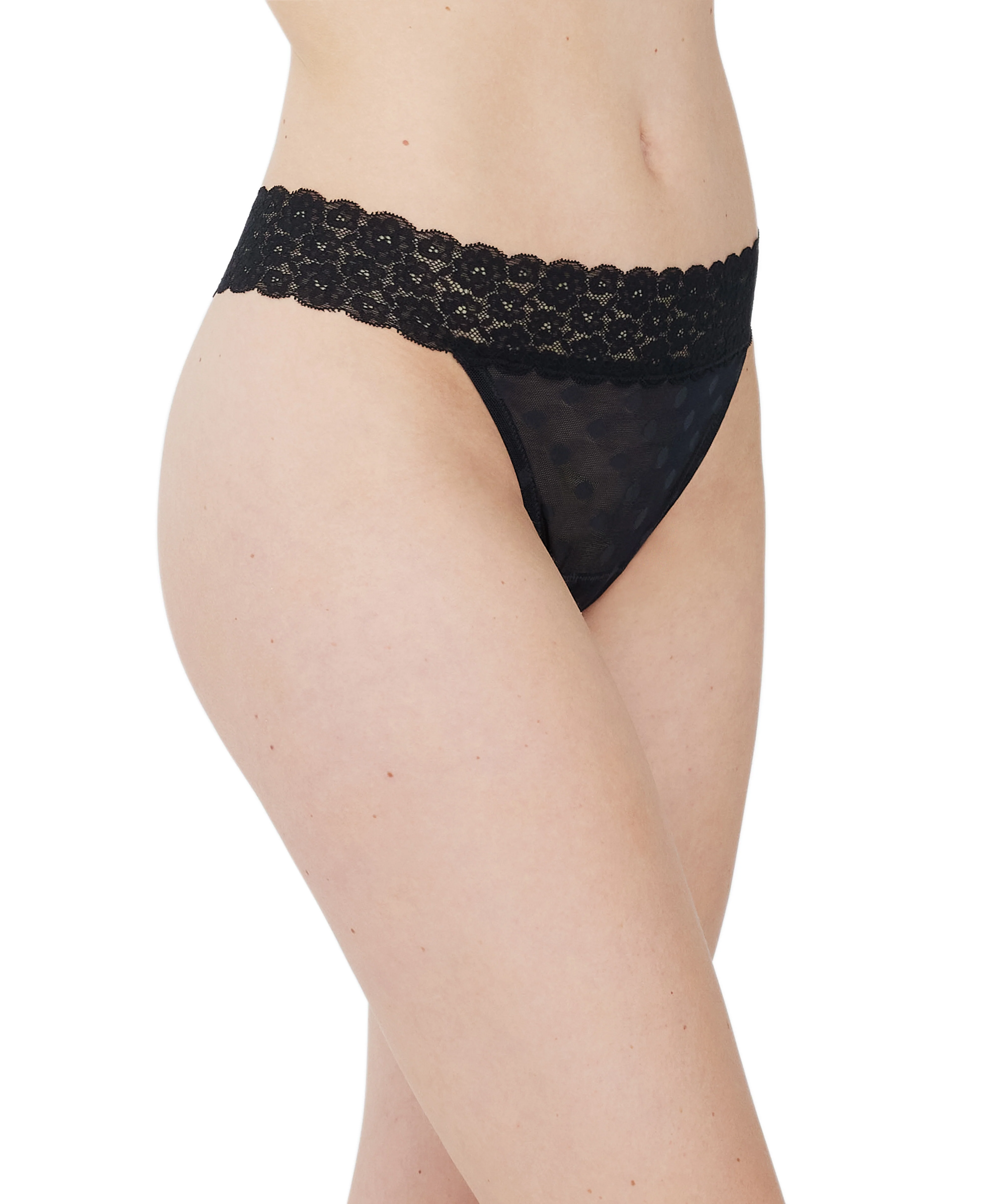 Dare Dot Mesh Lace Thong 3-Pack - Image 3