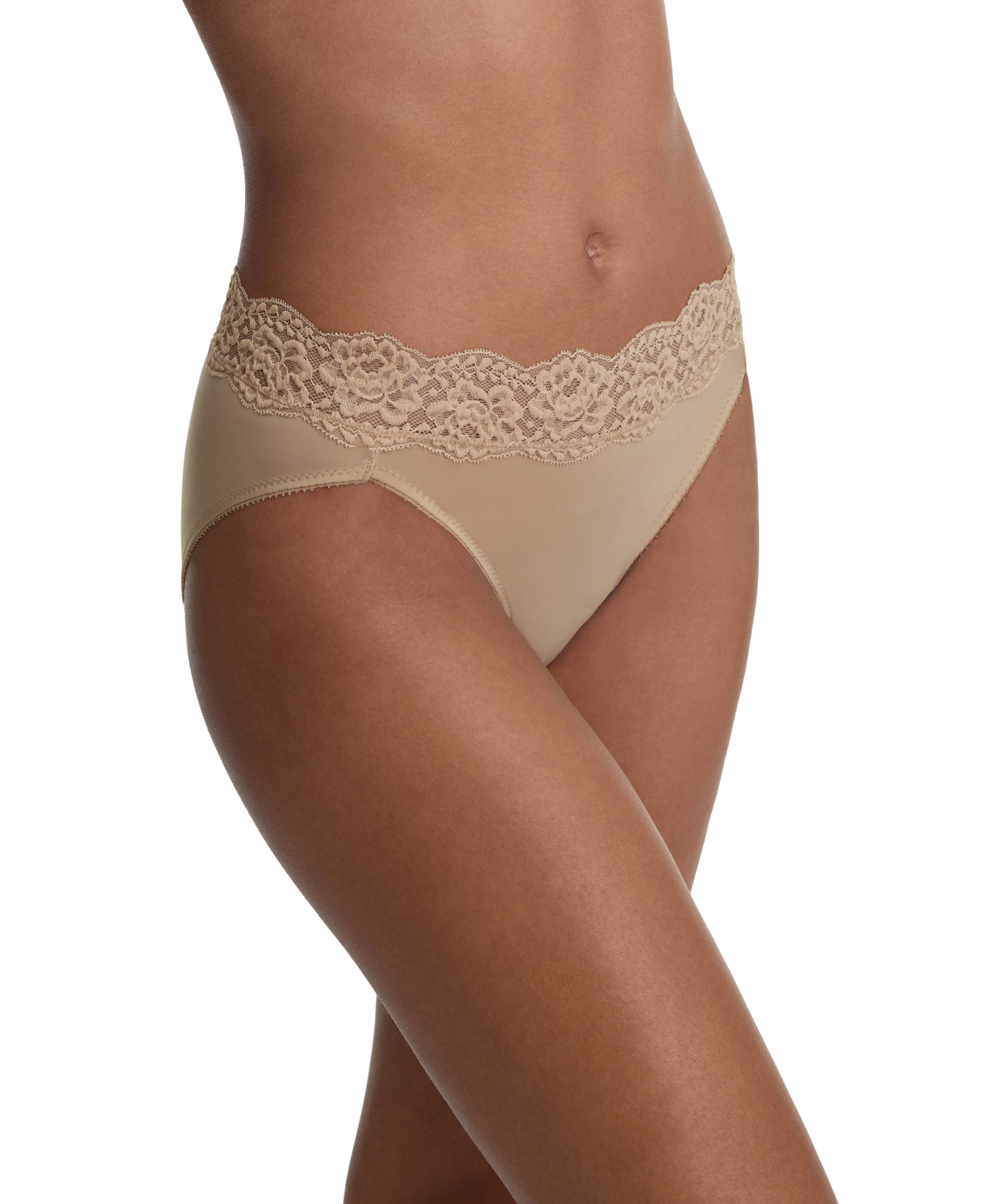Divine Lace Trim French Cut Brief - Image 2