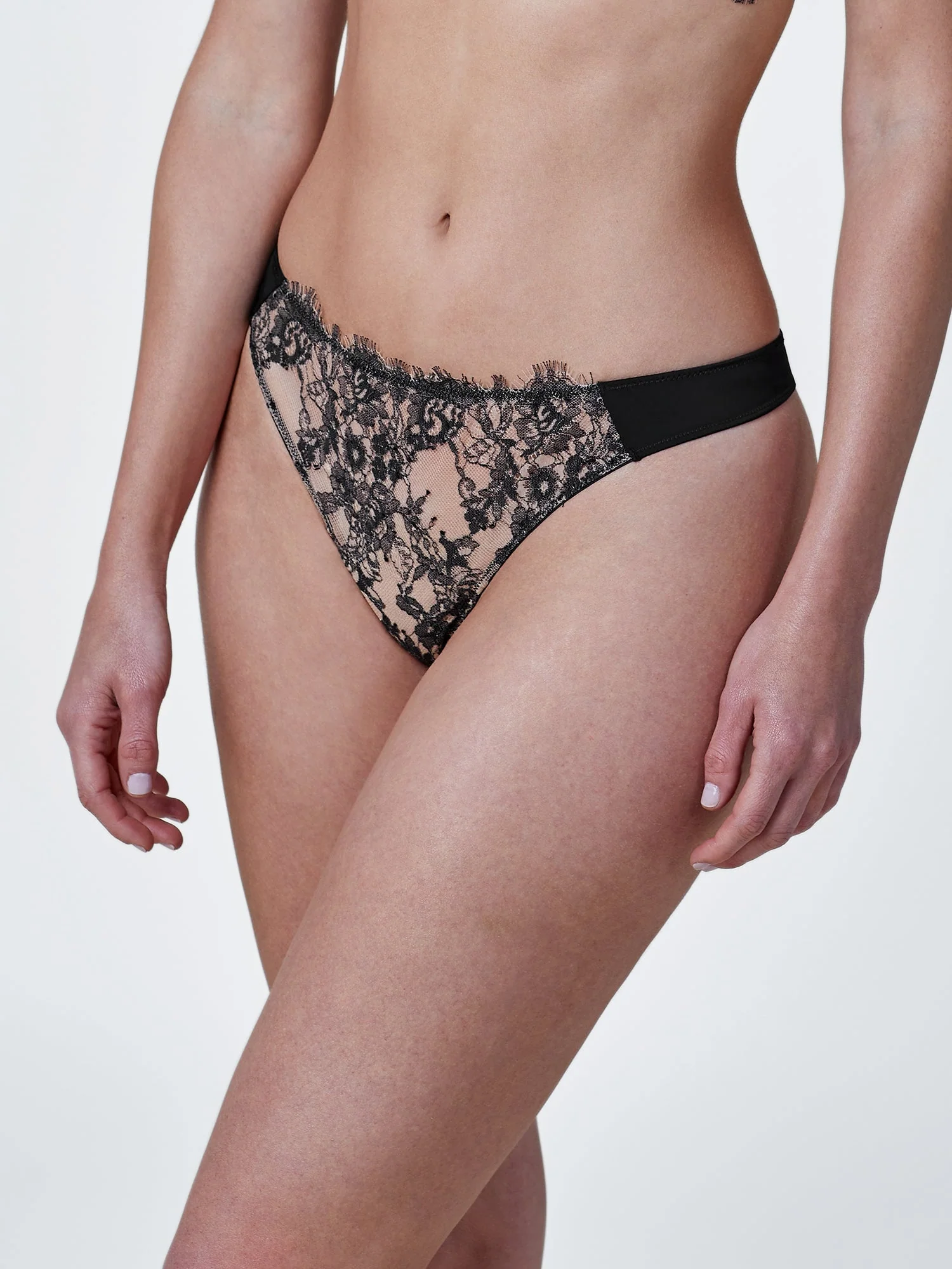 Entice Lace Front Thong 2-Pack - Image 2
