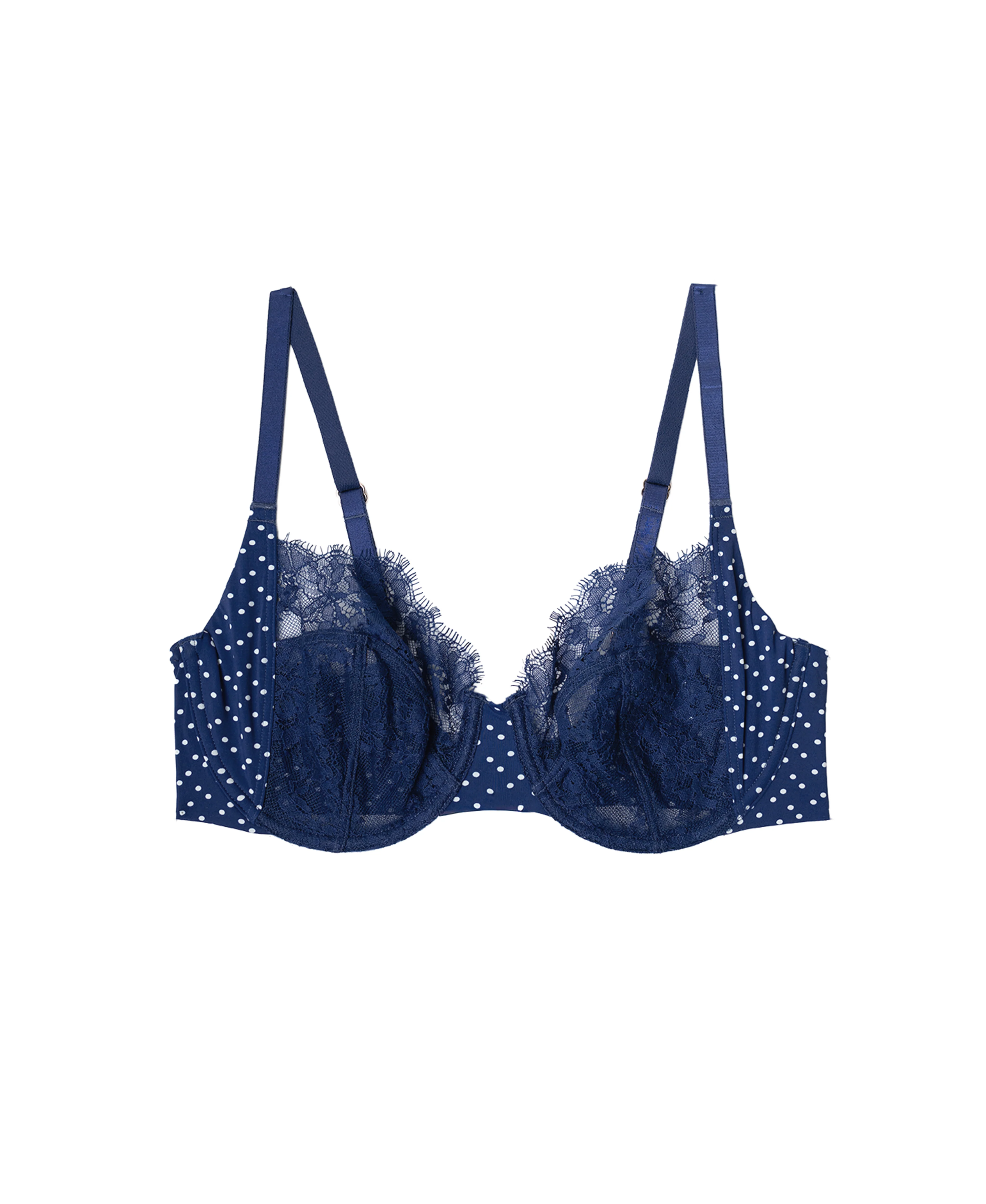 Entice Lace Full Coverage Side Support Balconette Bra - Image 5