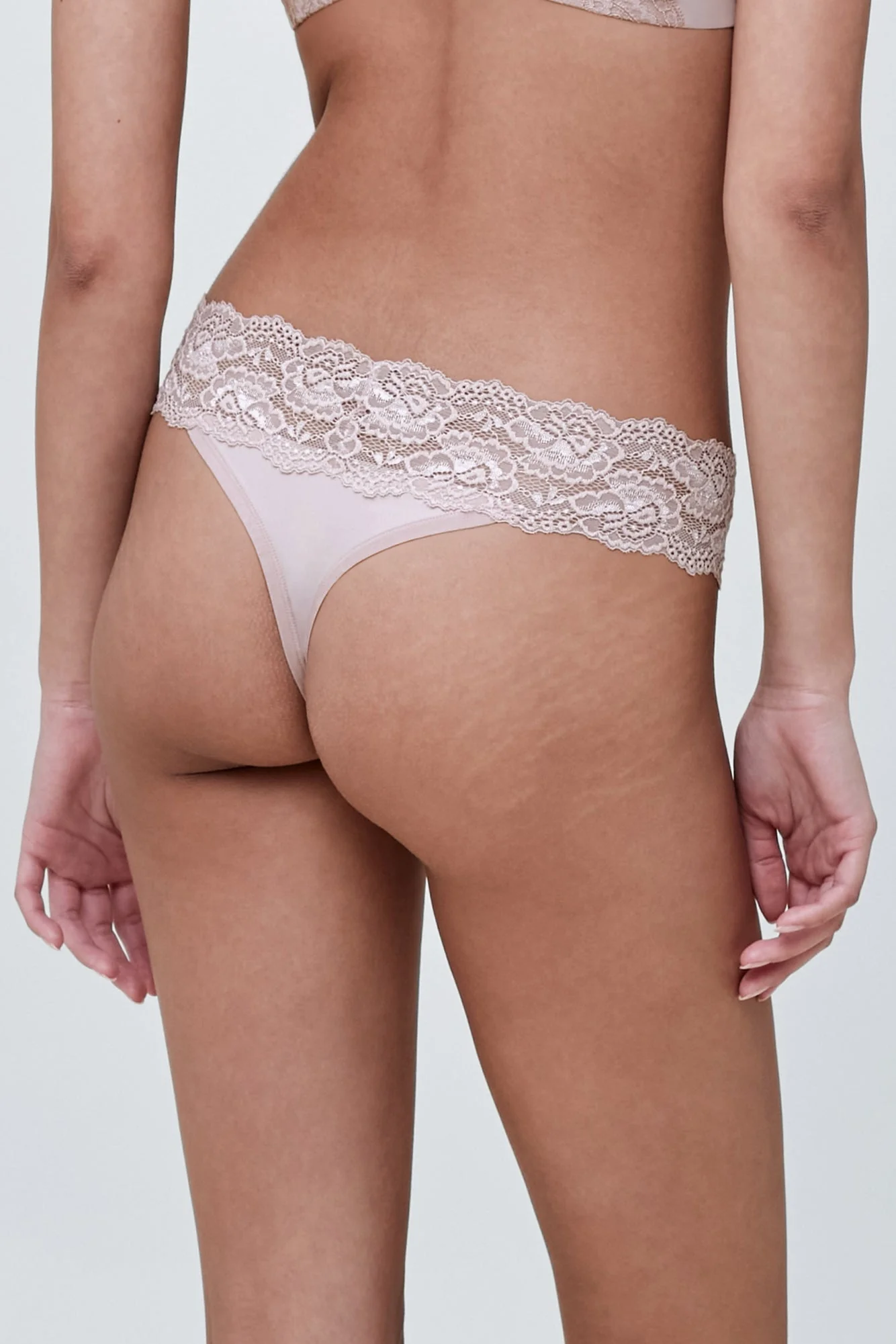 Goddess Lace Trim Thong 3 Pack - Image 5