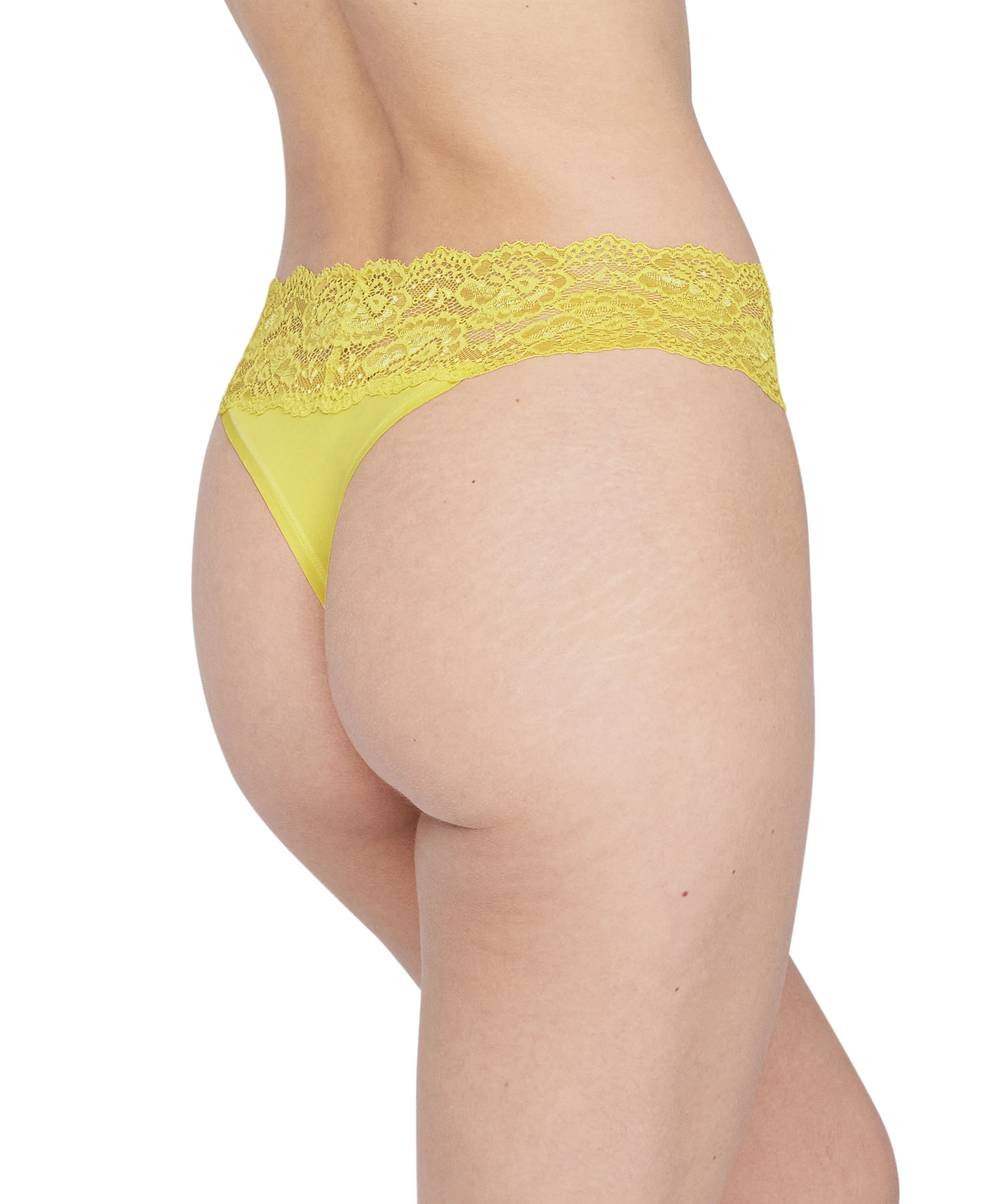 Goddess Lace Trim Thong - Image 3