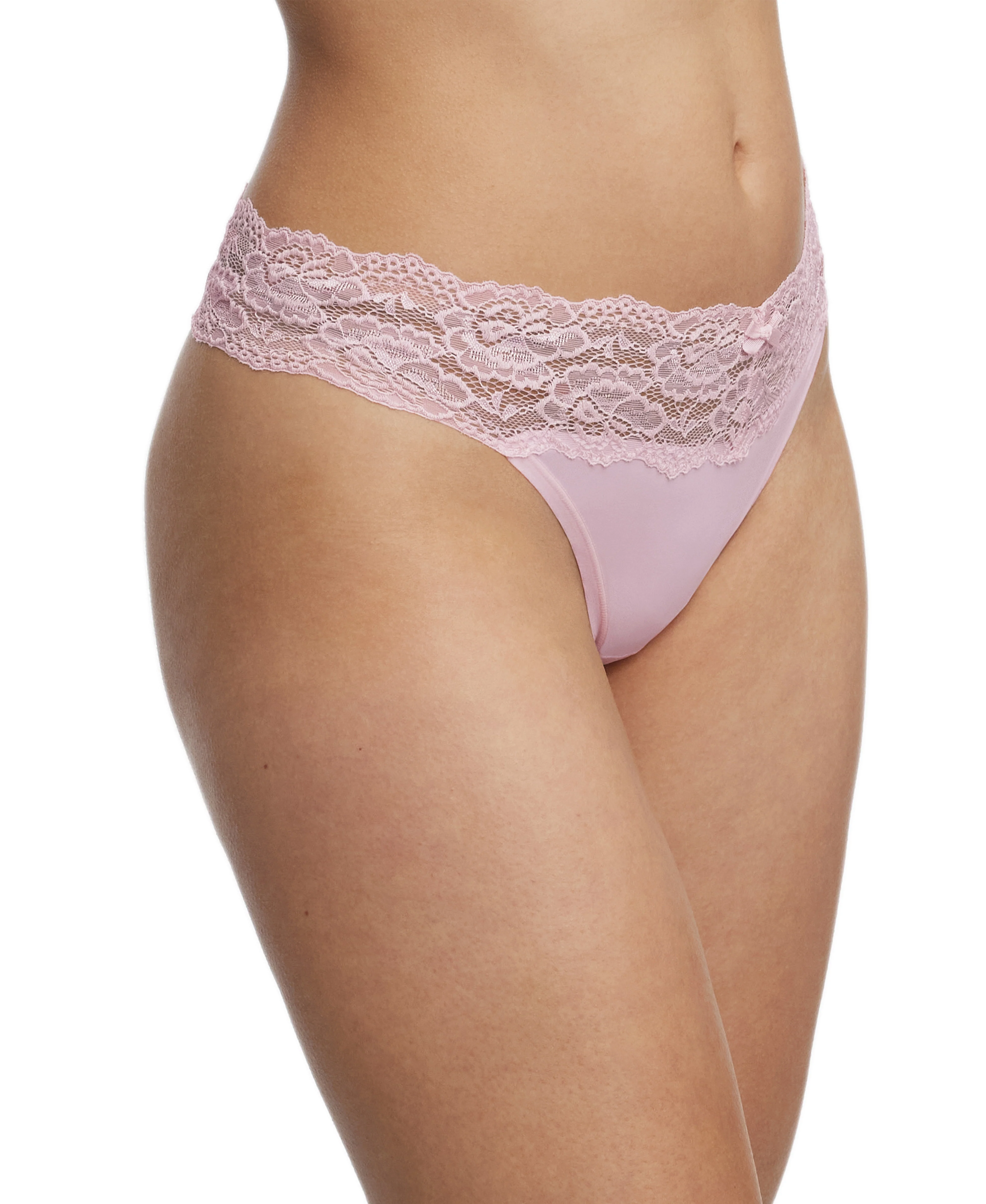 Goddess Lace Trim Thong - Image 2