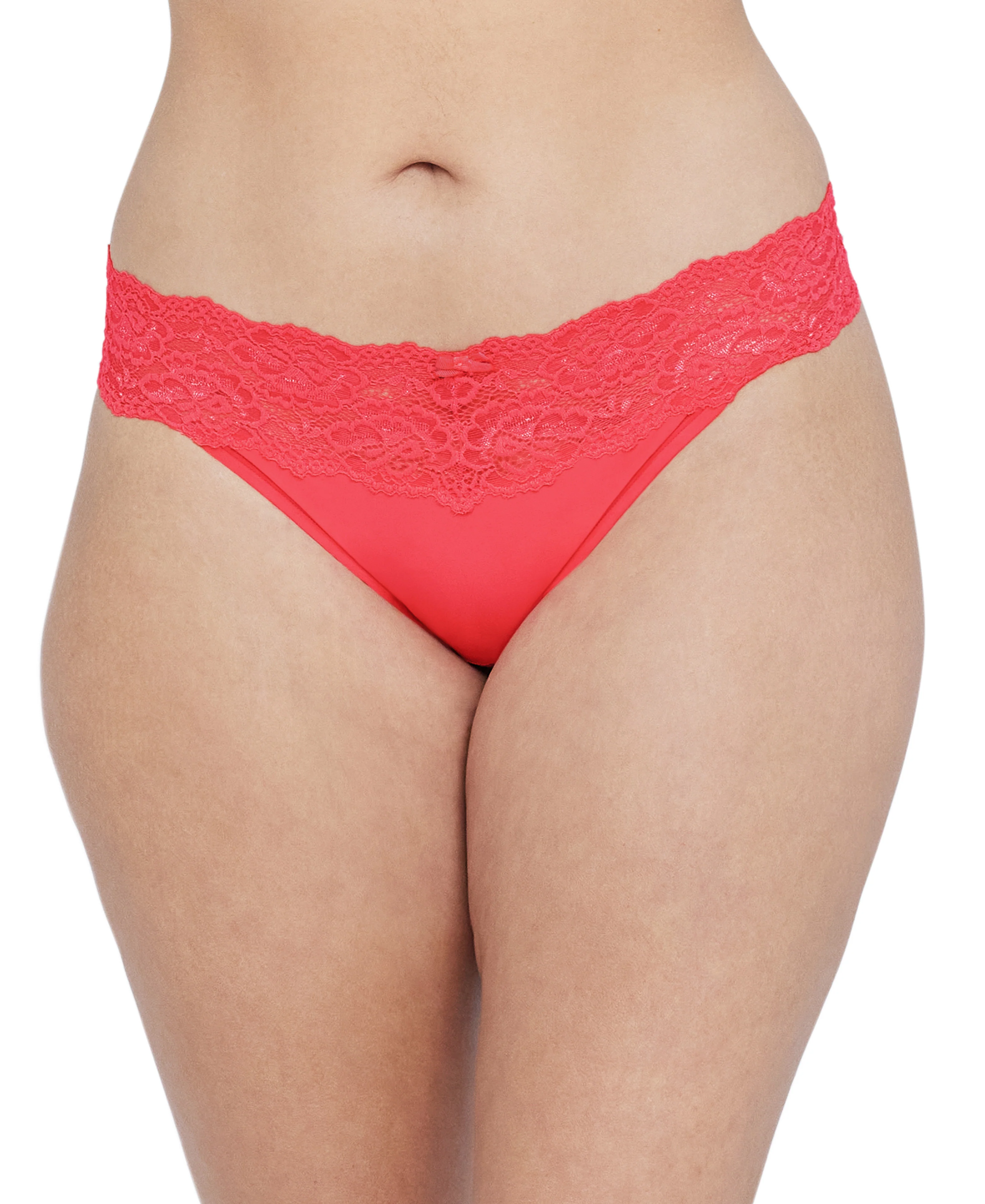 Goddess Lace Trim Thong
