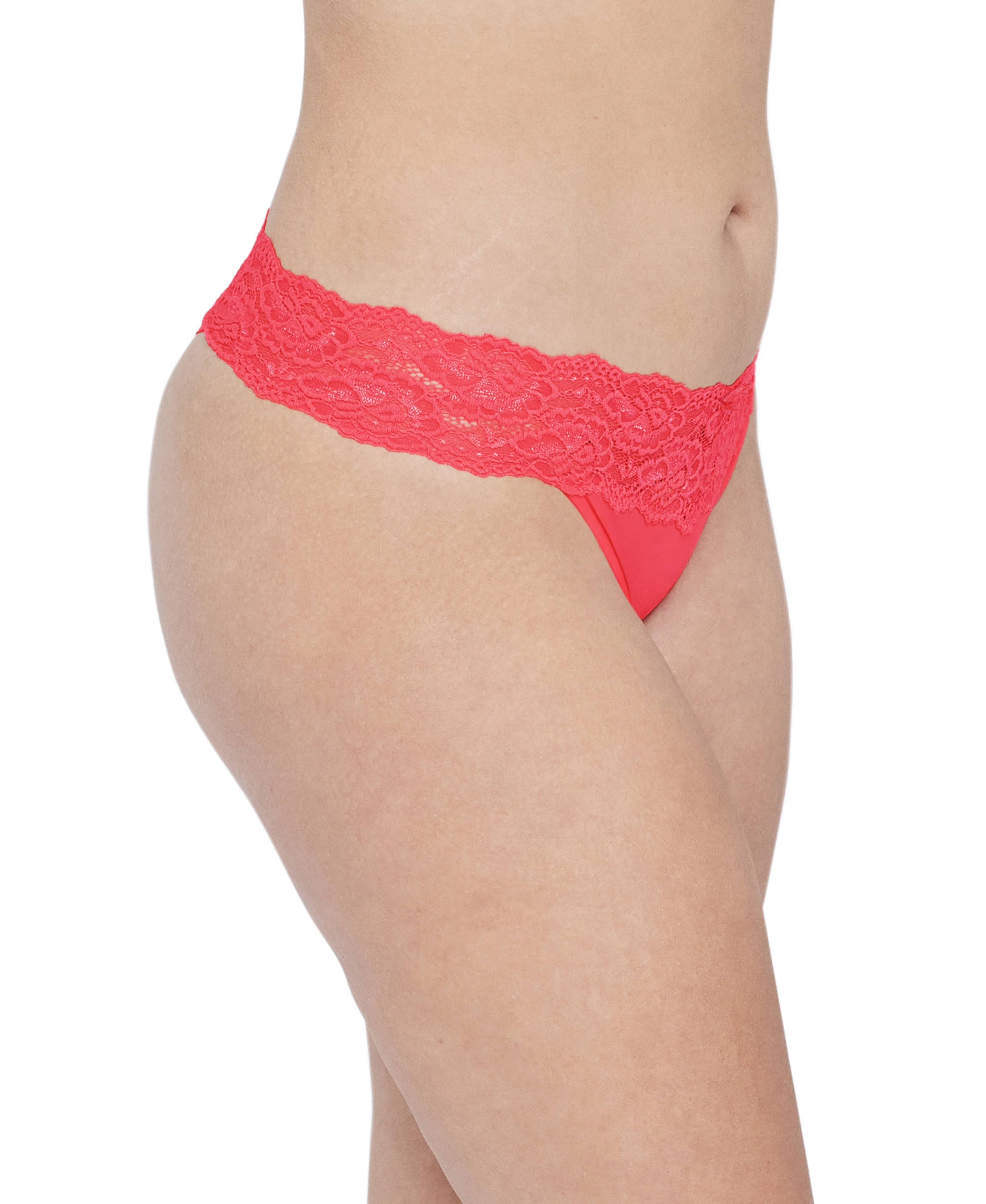 Goddess Lace Trim Thong - Image 2