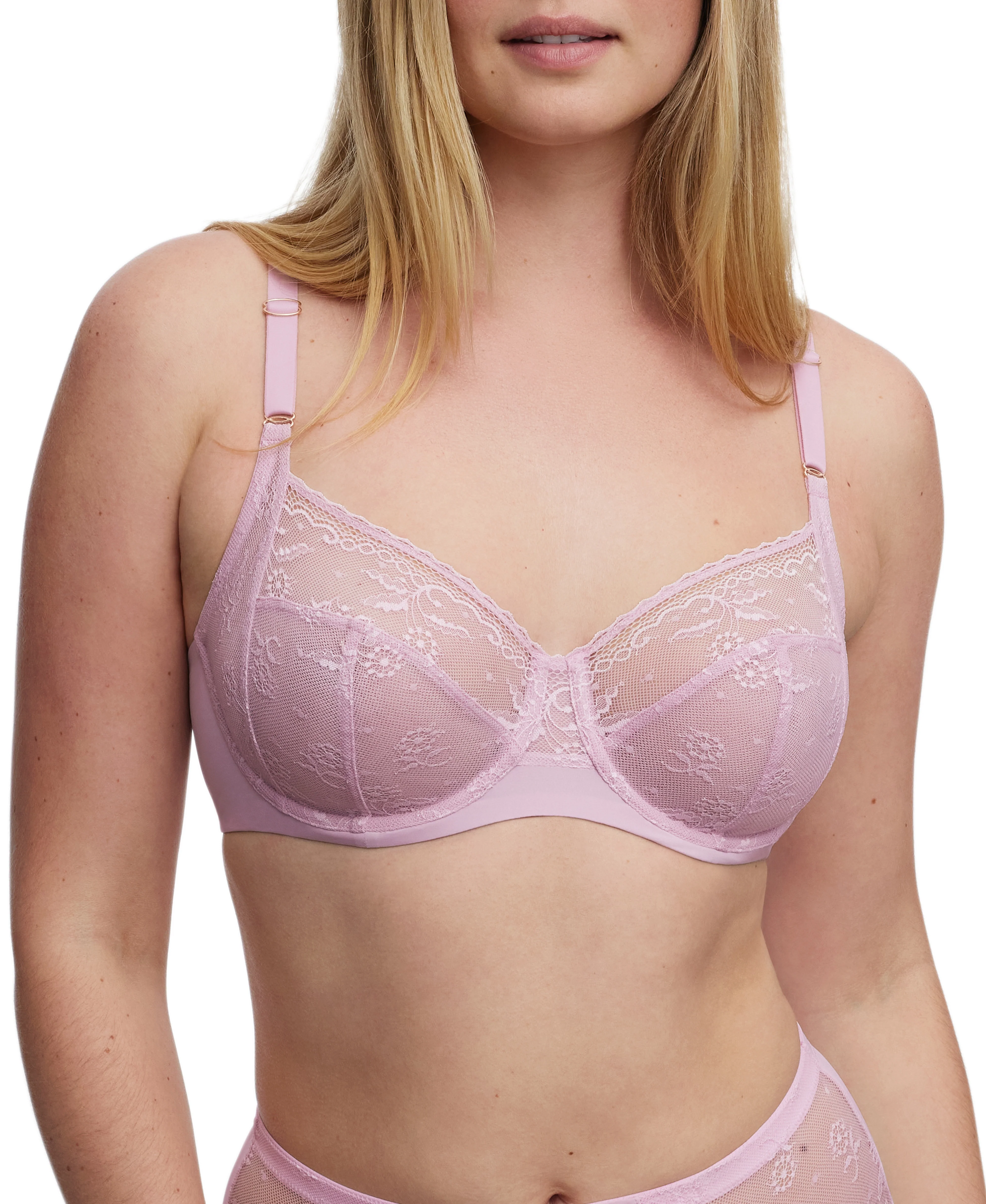 Lacy Side Support Bra