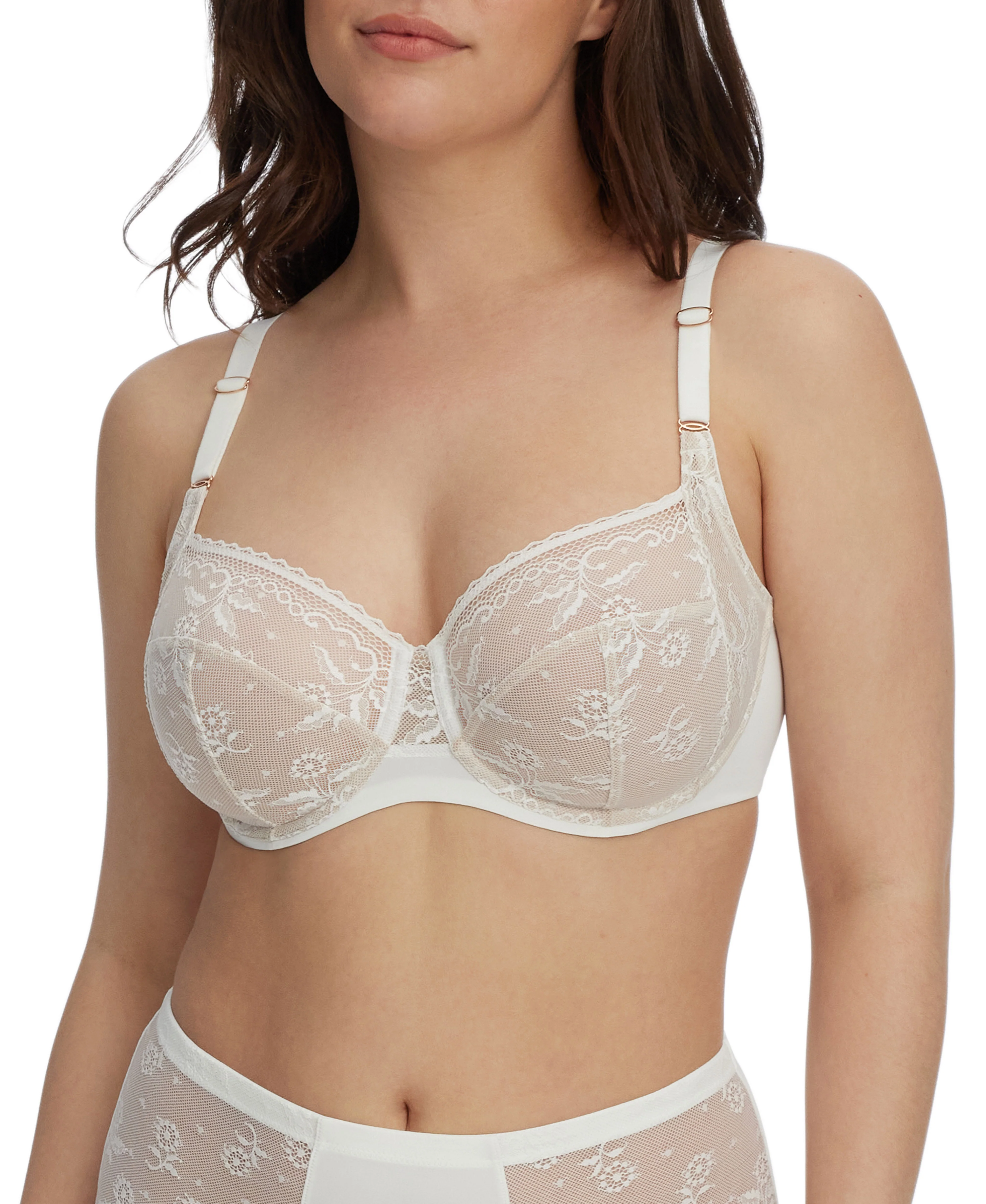 Lacy Side Support Bra