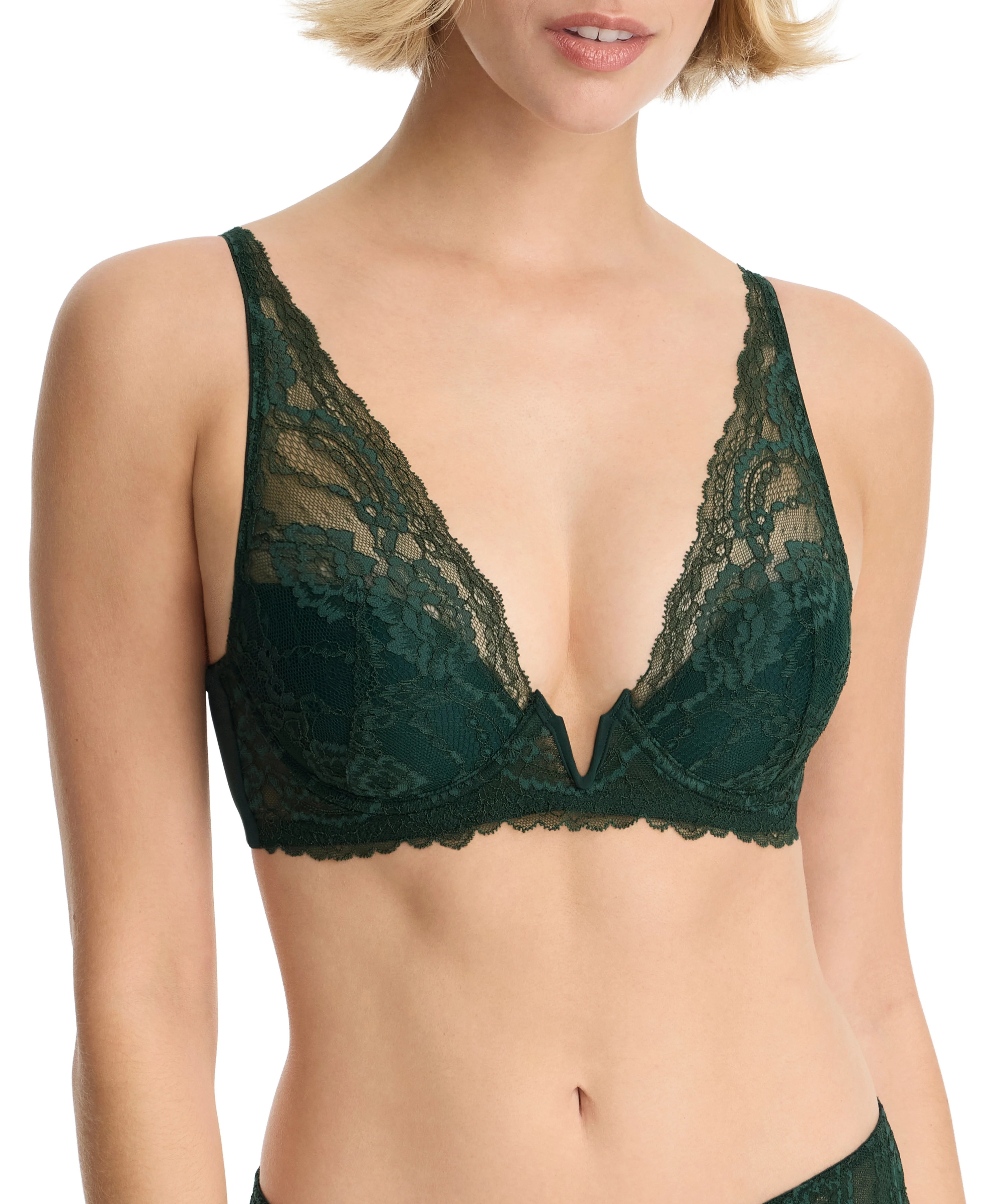 Minx Deep Plunge Lace Bra