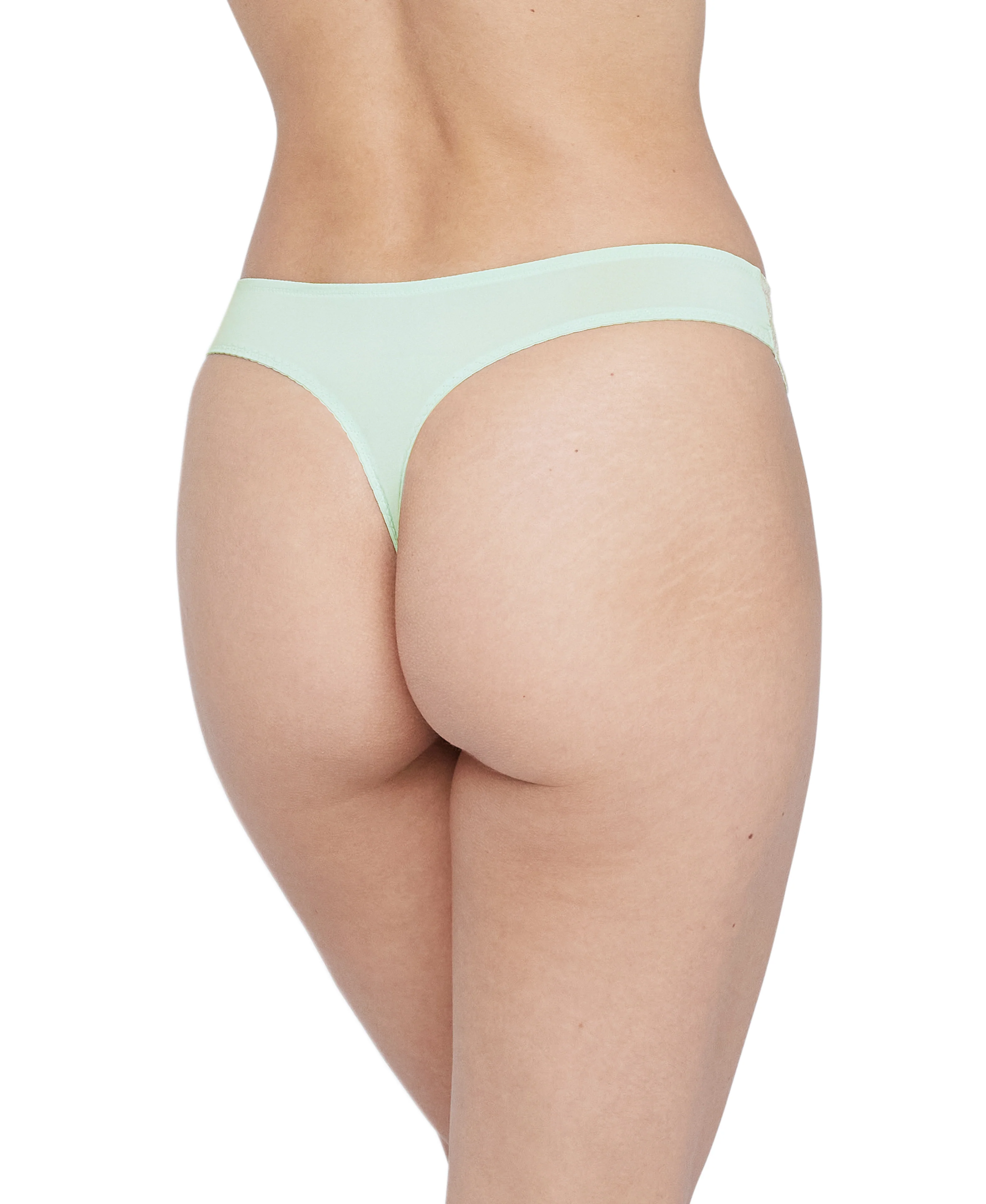 Minx Lace Trim Thong - Image 3