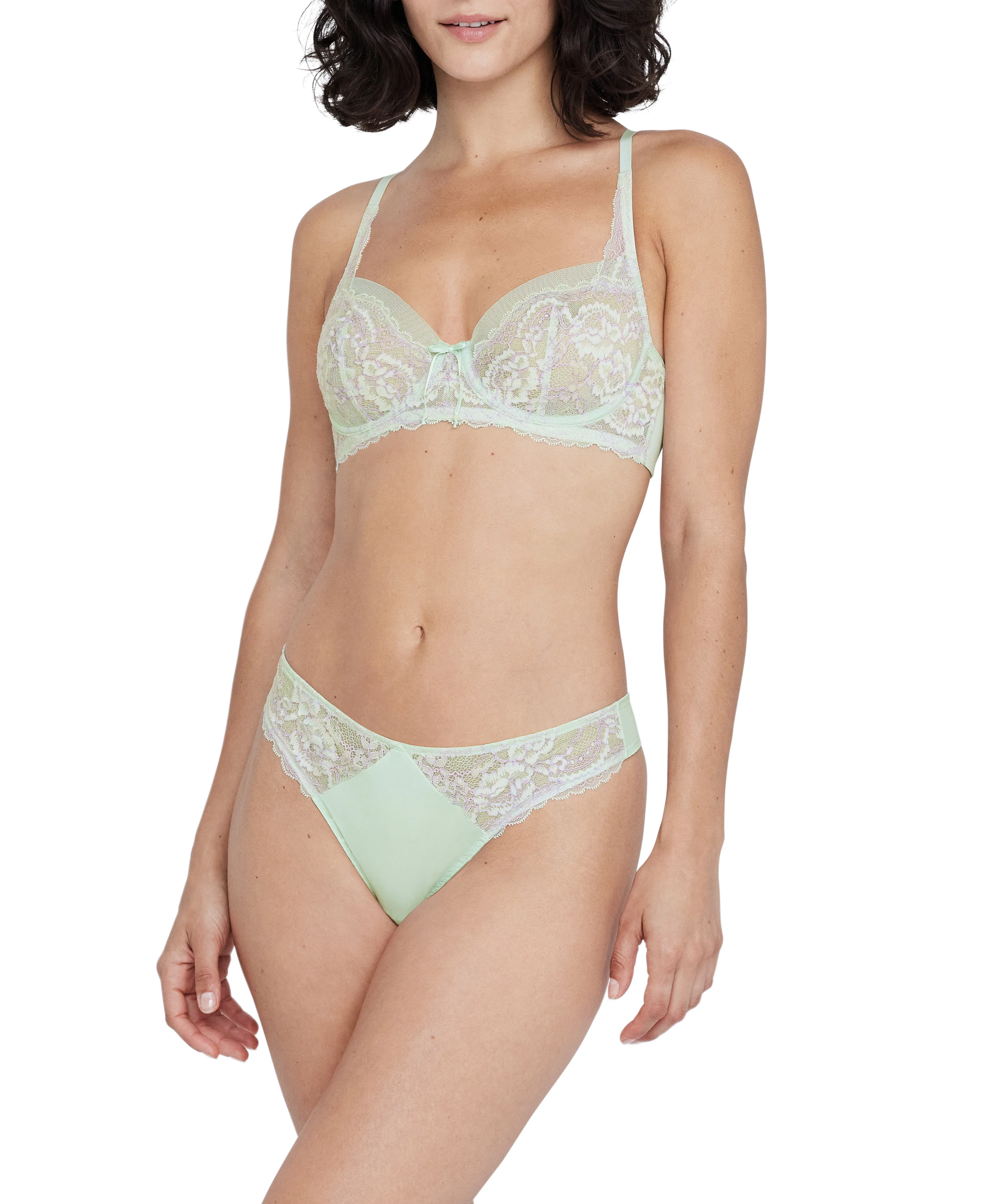 Minx Lace Trim Thong - Image 4