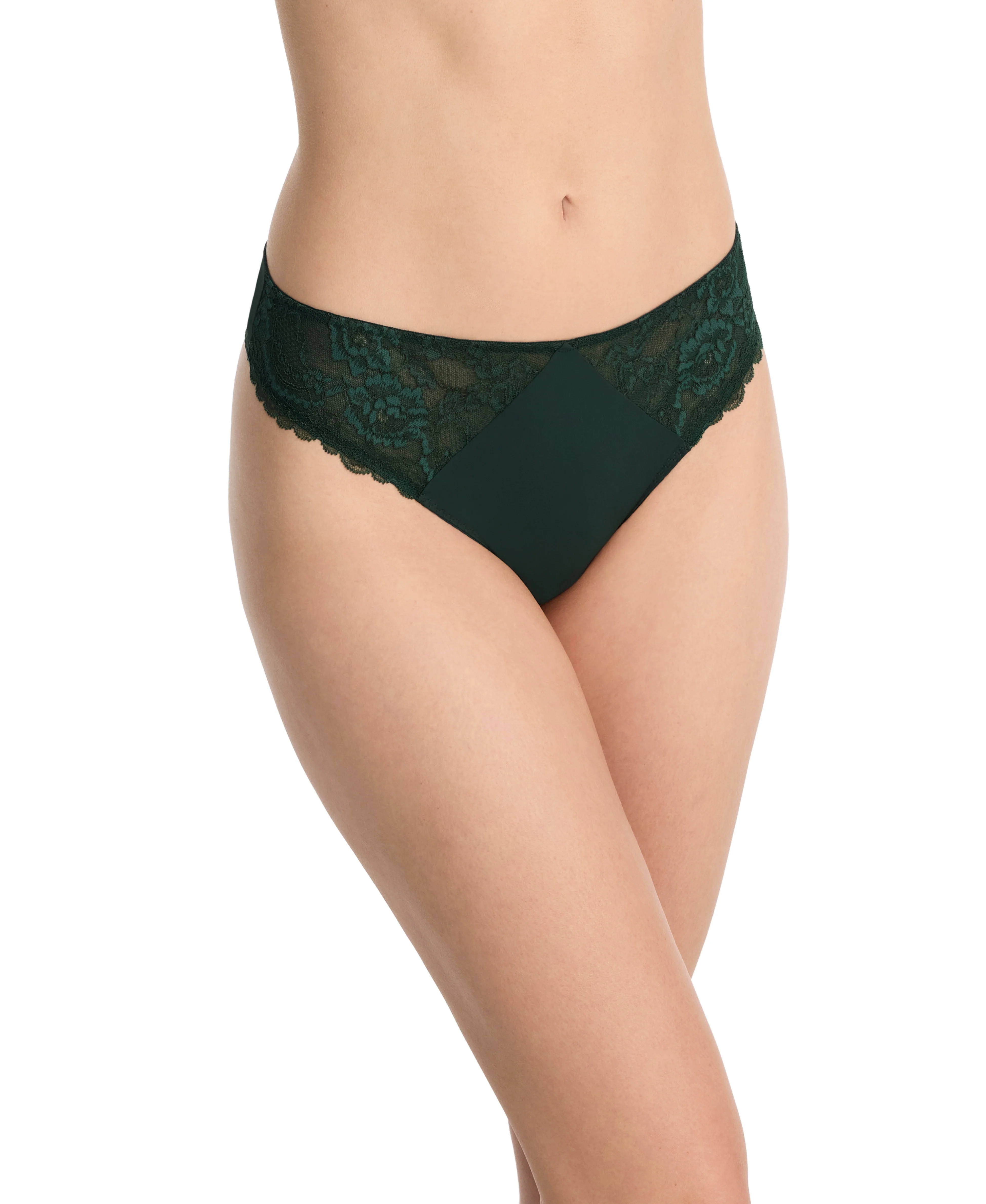 Minx Lace Trim Thong - Image 3