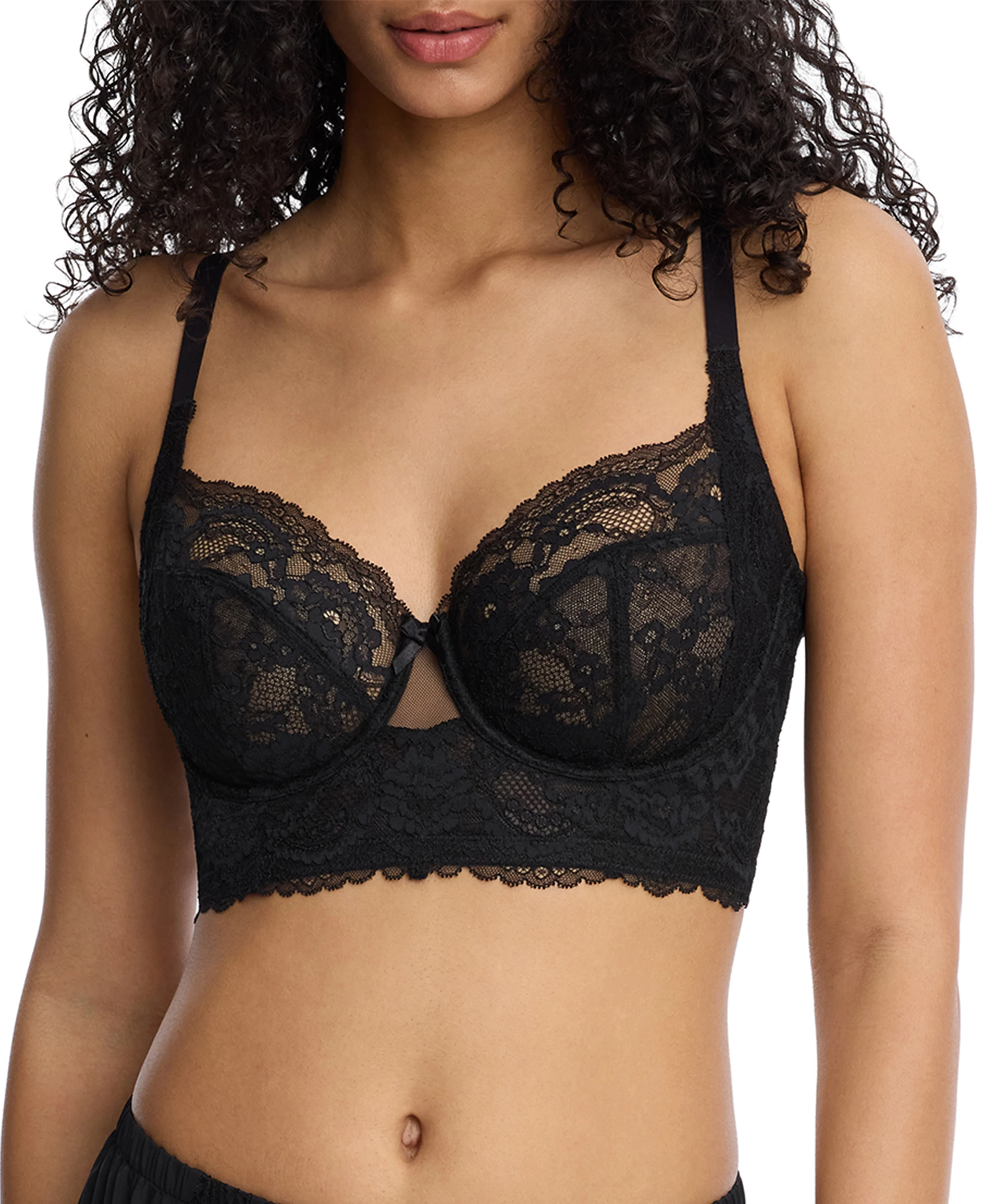Minx Longline Side Support Lace Bra