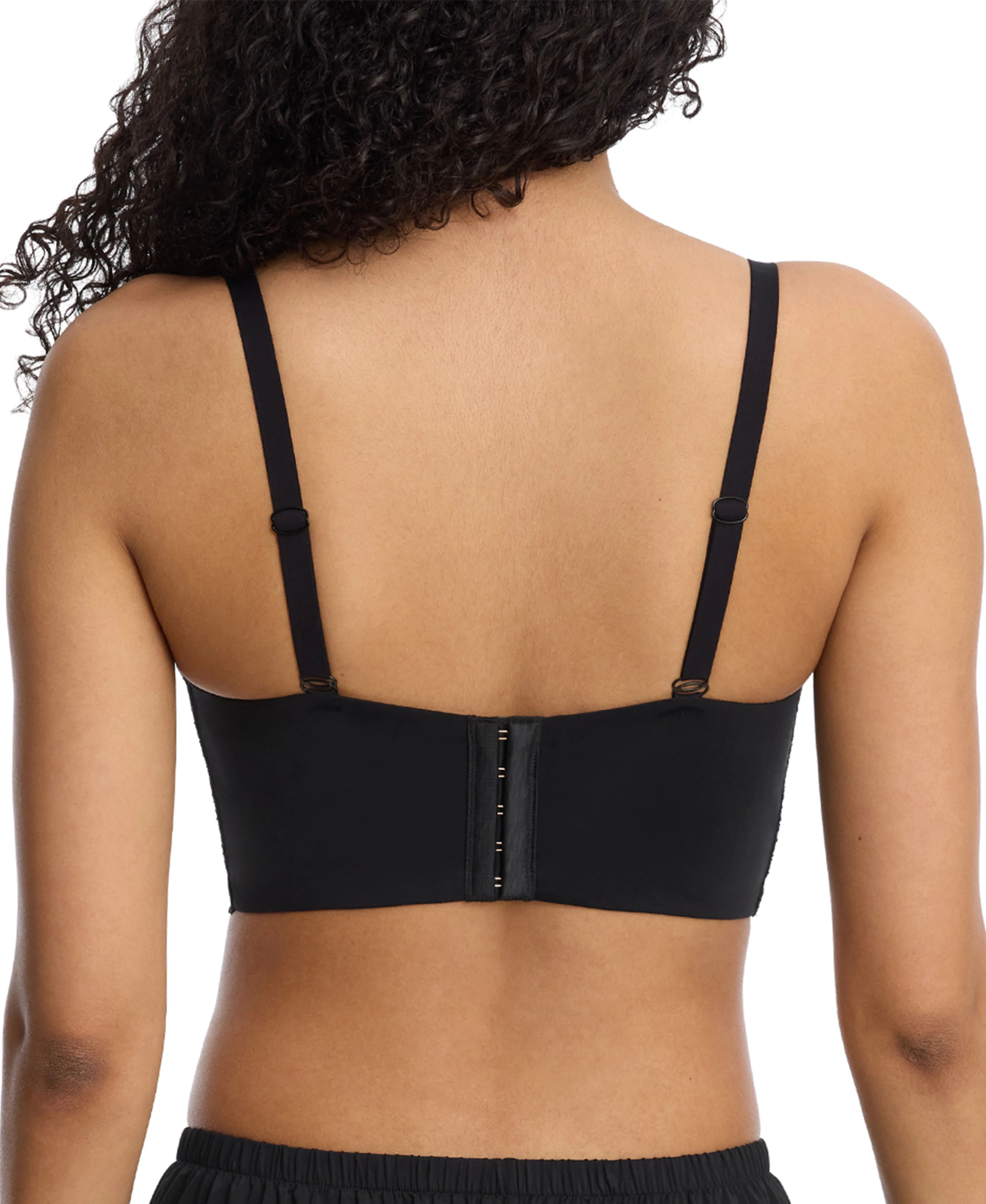 Minx Longline Side Support Lace Bra - Image 3