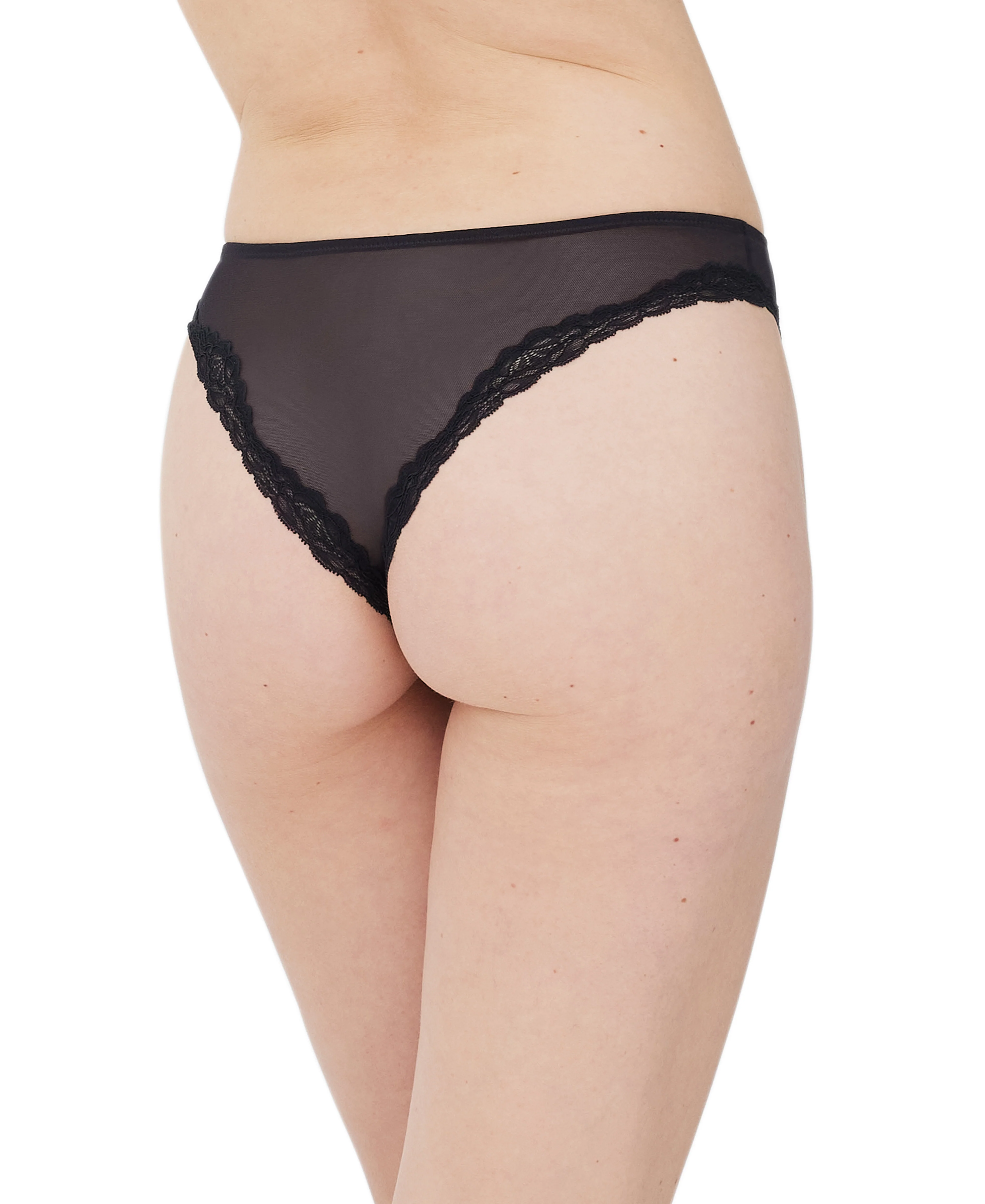 Passion Mesh Lace Trim Chikini - Image 3