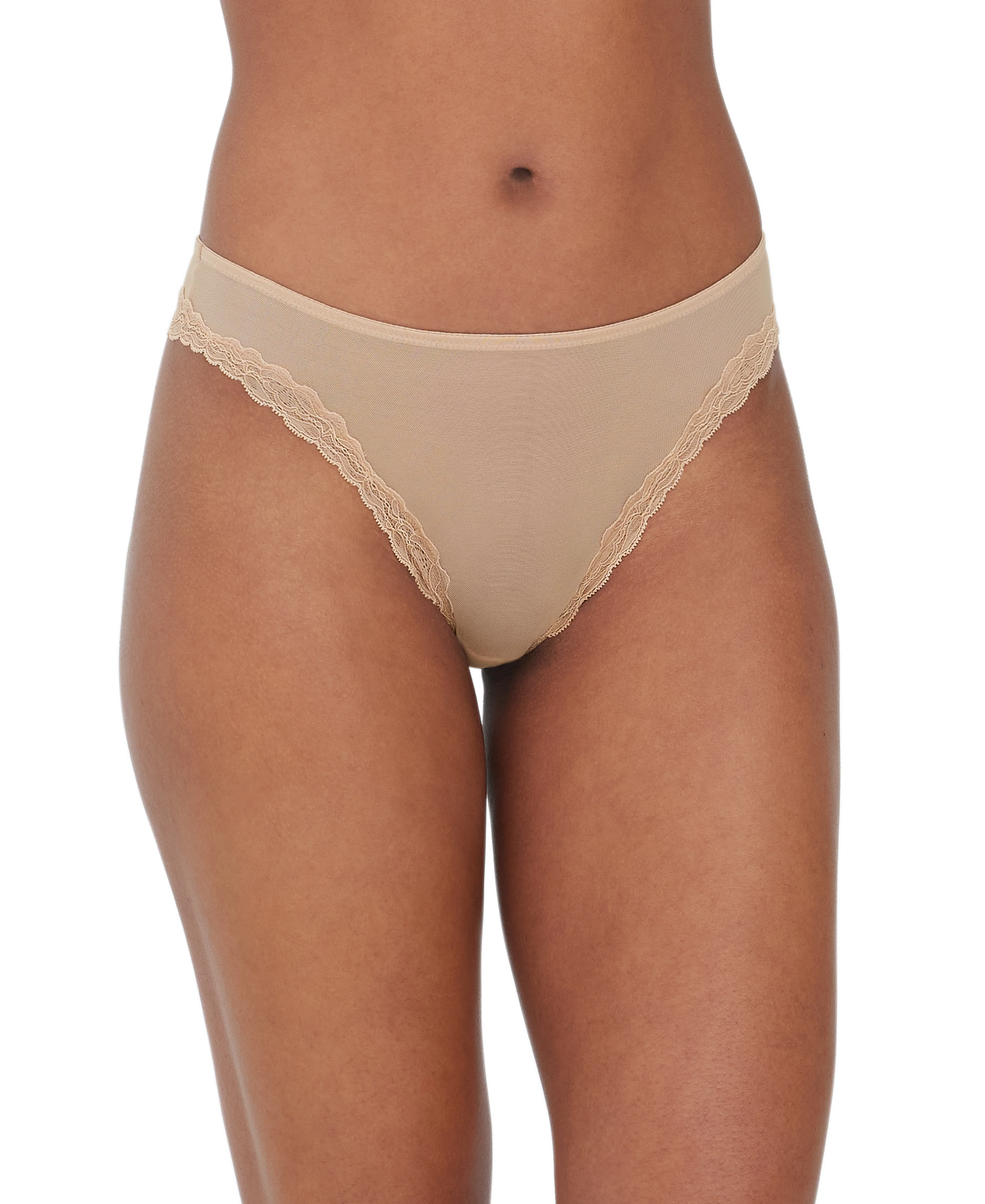 Passion Mesh Lace Trim Chikini