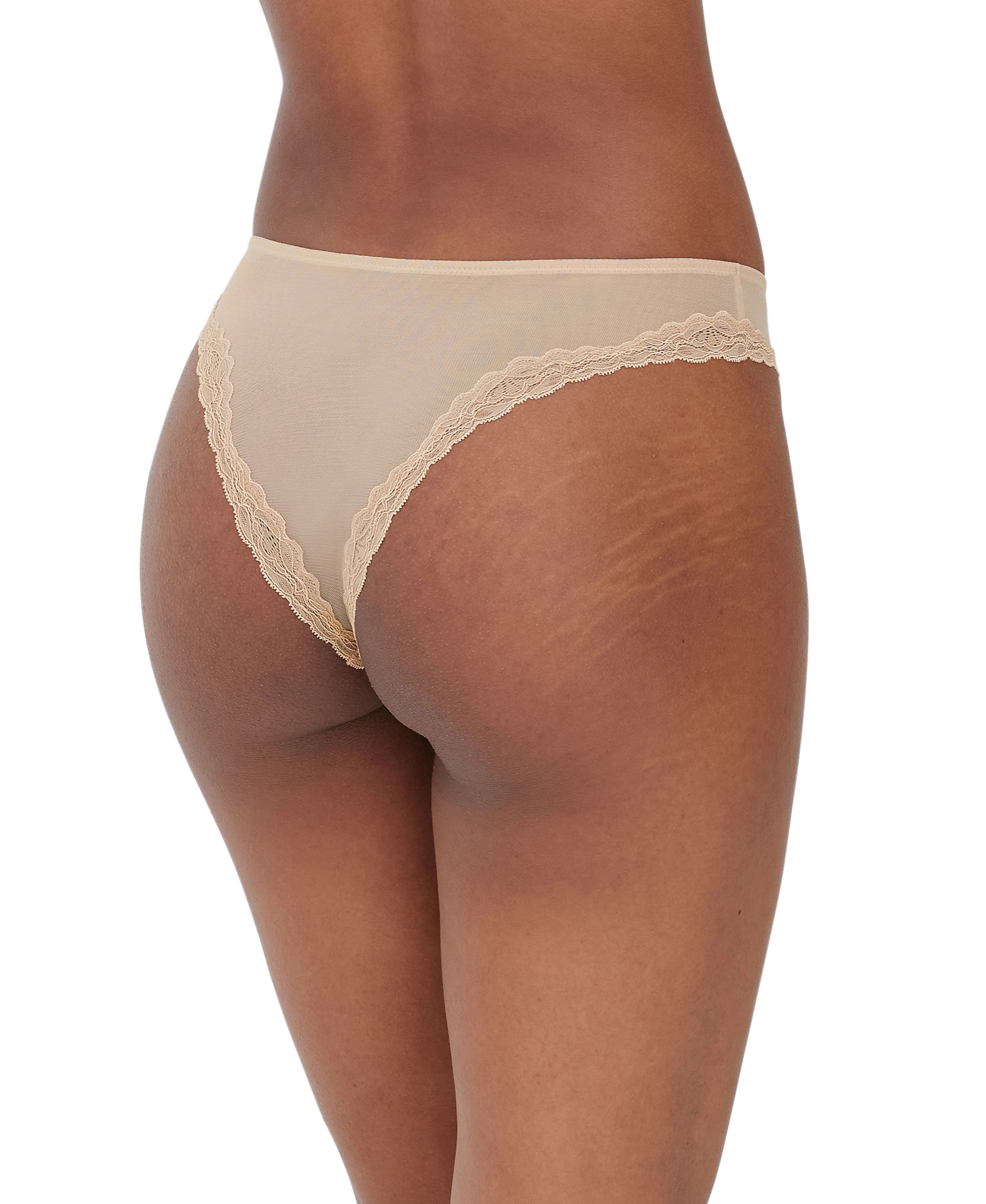 Passion Mesh Lace Trim Chikini - Image 3