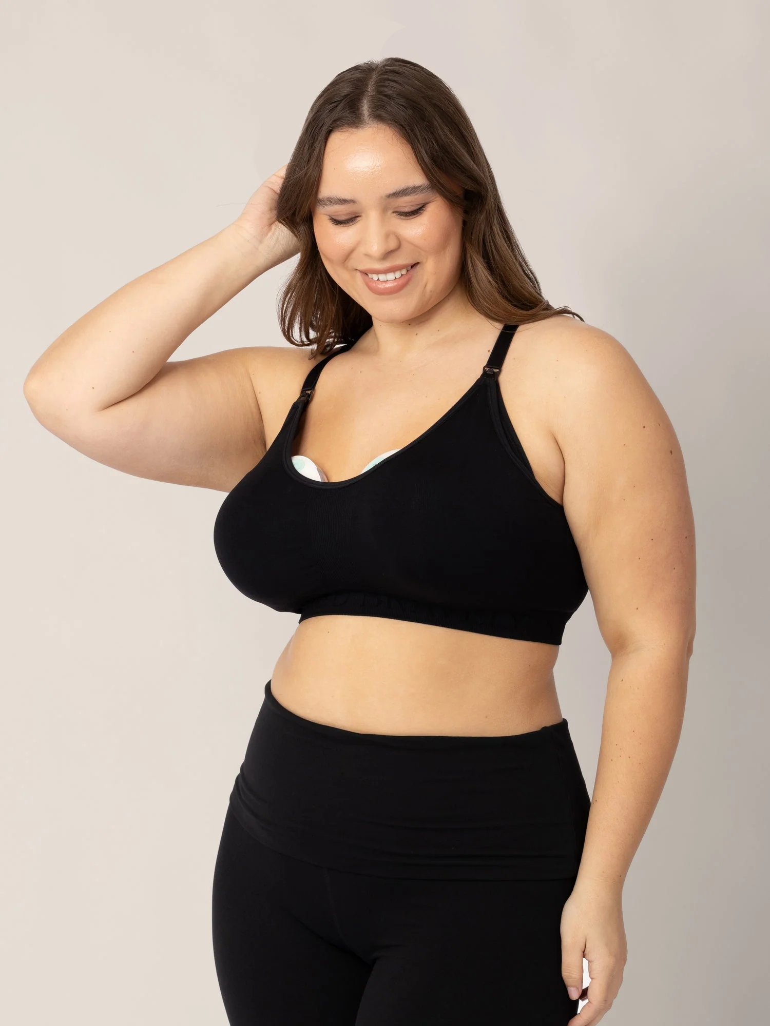 Sublime® Nursing Sports Bra | Black - Image 3