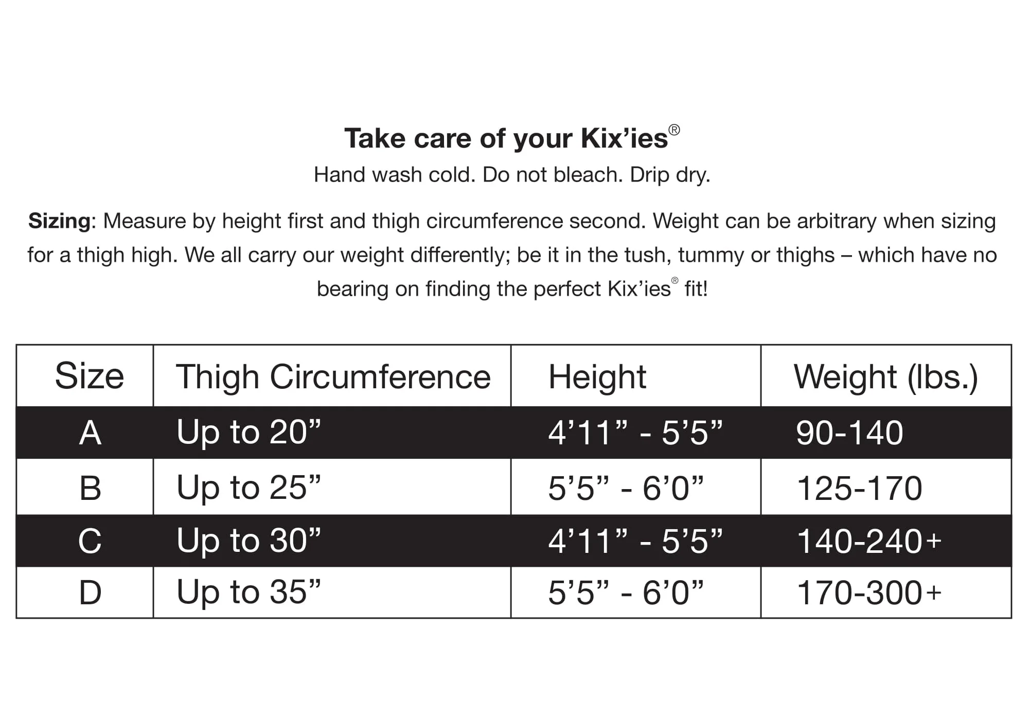 Taylor: As Essential as That Little Black Dress. Petite to Plus Size Thigh Highs - Image 9