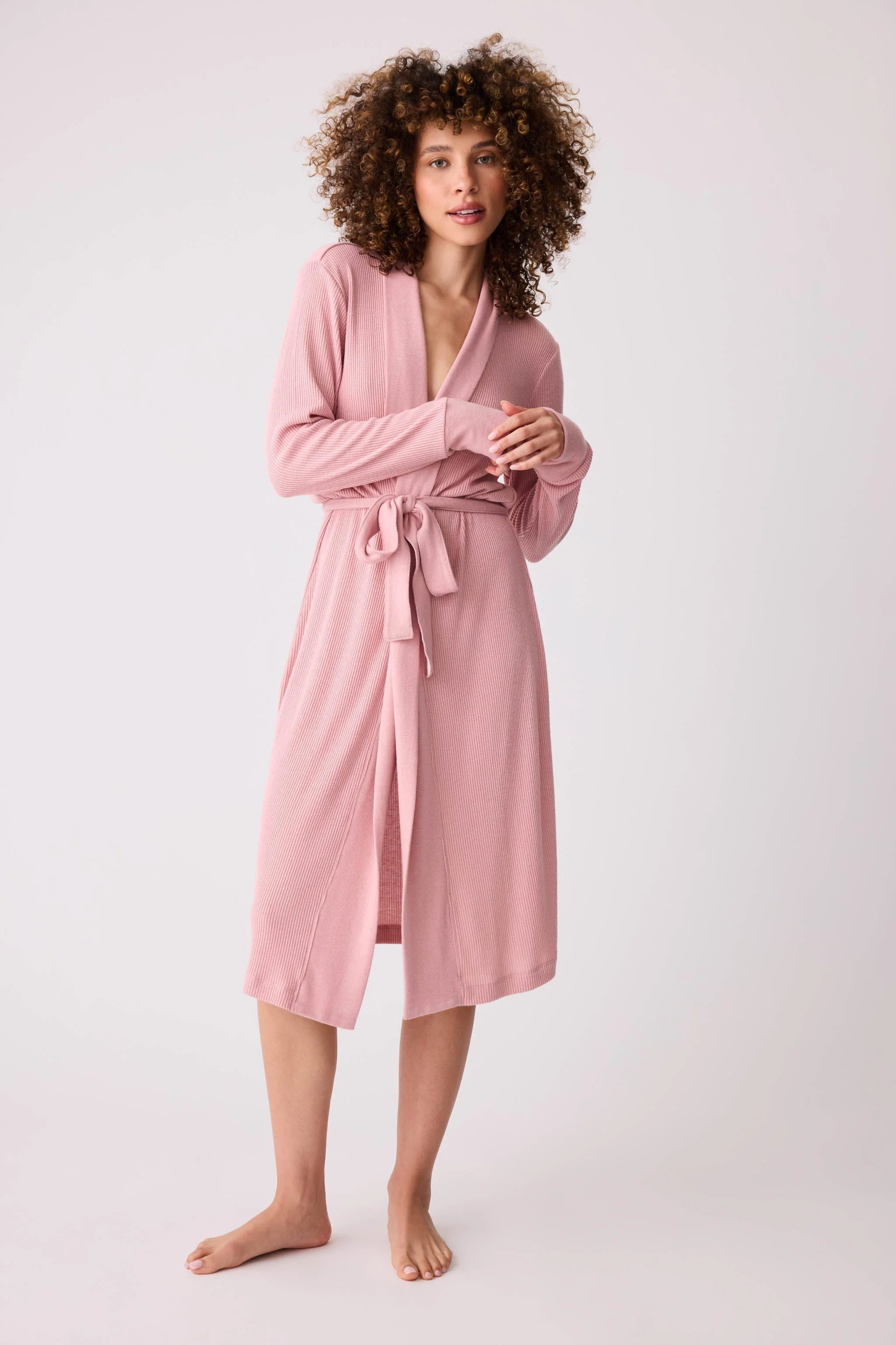 Textured Essentials Robe - Image 2