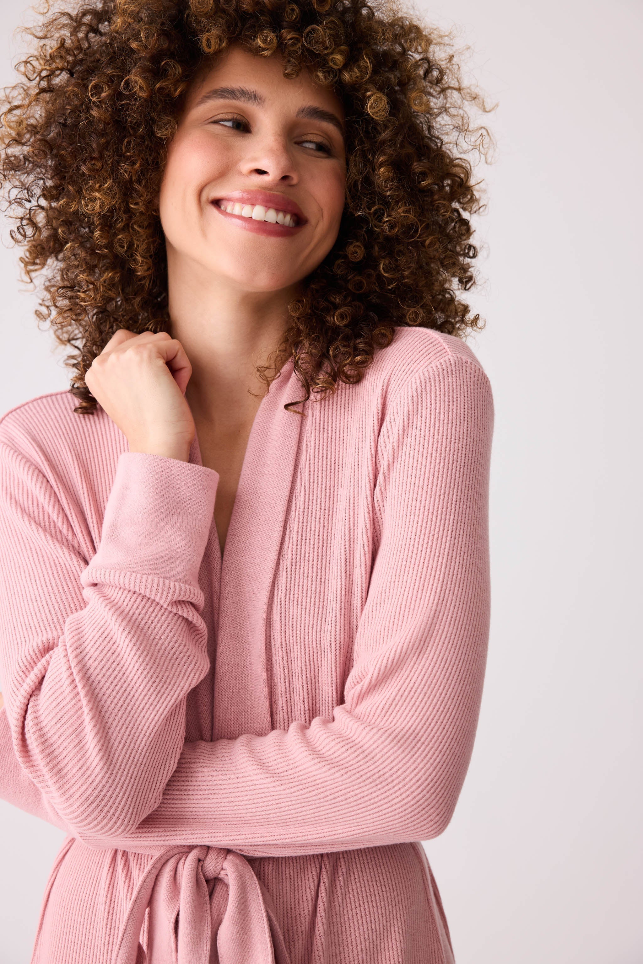 Textured Essentials Robe - Image 3