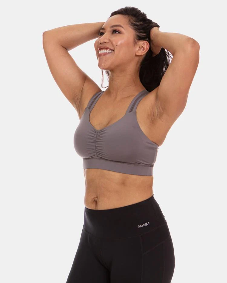 Y-Back Bra – Magnetic Gray - Image 3