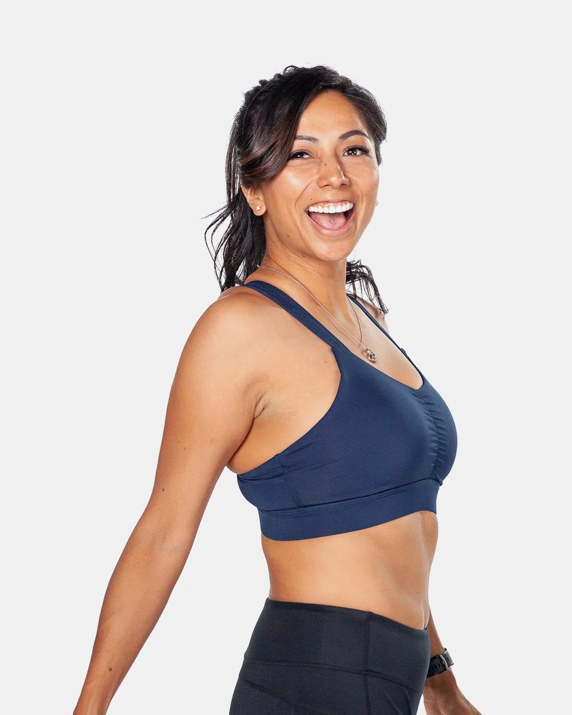 Y-Back Bra – Night Swim Navy - Image 2
